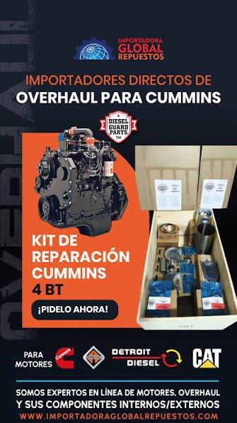 Oferta y repuestos para motores Cummins